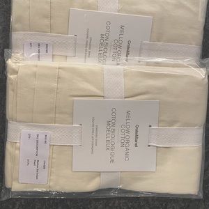 Crate and Barrel Pearl Shams